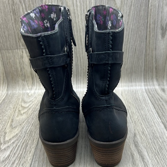 TEVA FOXY MID BLACK BOOTS - Picture 6 of 13